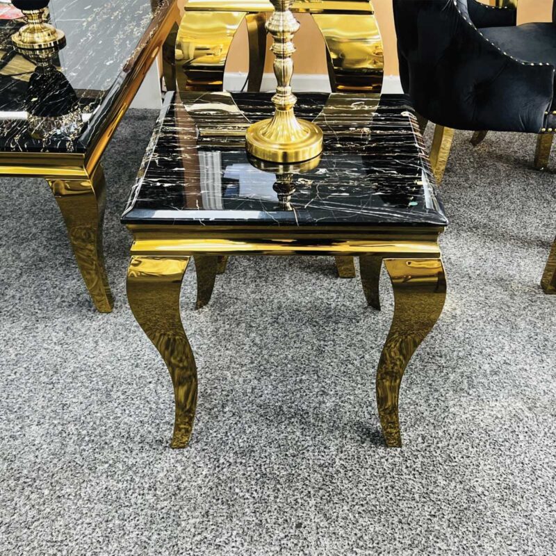 Lamp Black & Gold