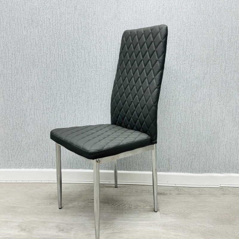 Morano Grey Glass Table with California Chairs - Image 2