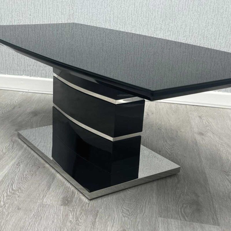 Milan Black Coffee Table - Image 2