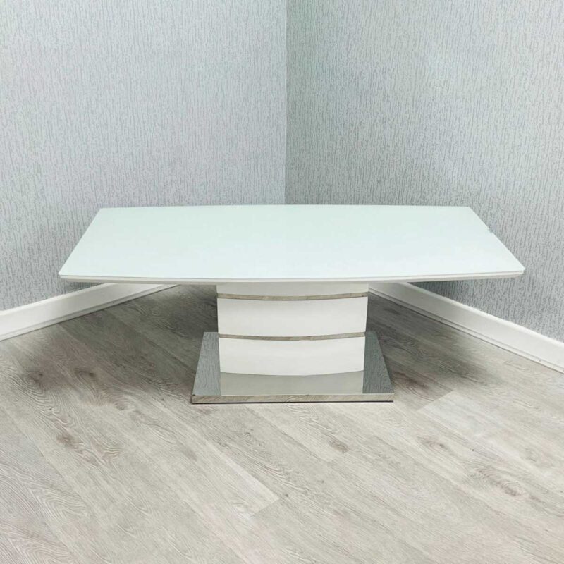 Milan White Coffee Table