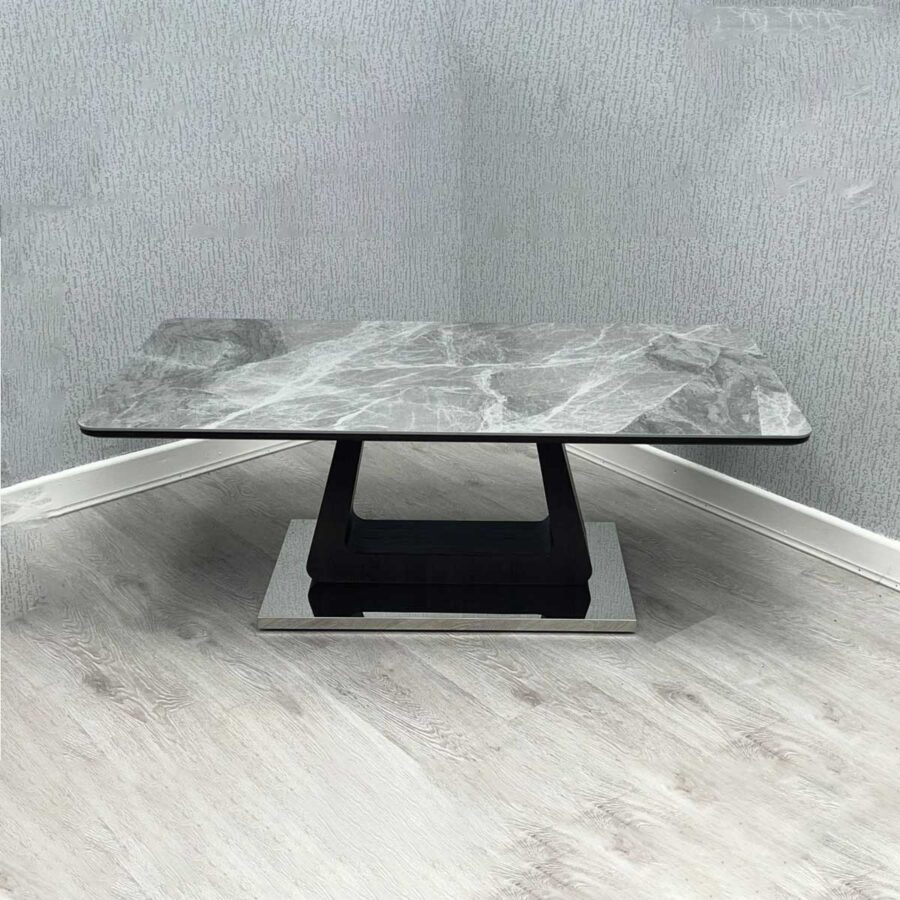 Zermatt Coffee Table (Grey Ceramic)