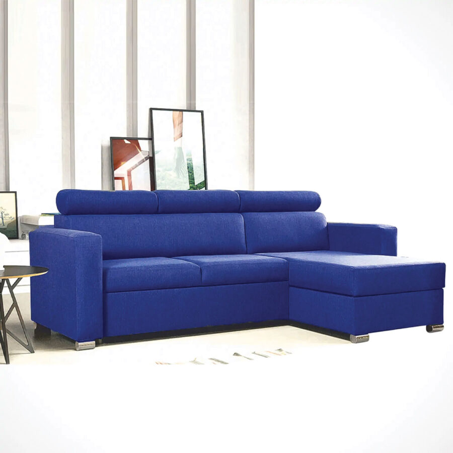 Hugo Corner L-Shape Sofa Bed