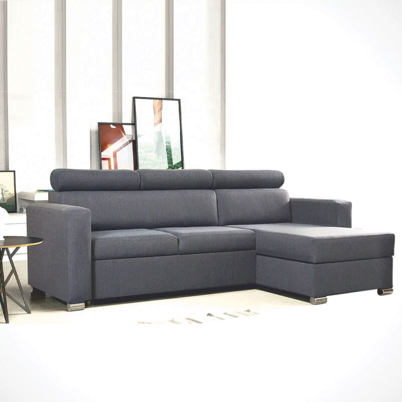 Hugo Corner L-Shape Sofa Bed - Image 3
