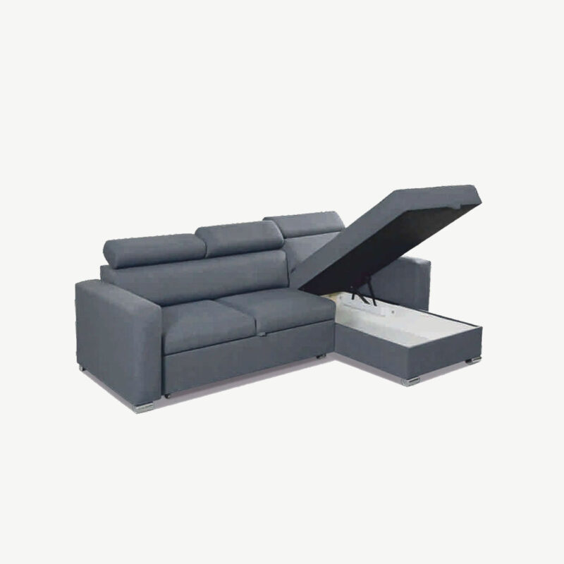 Hugo Corner L-Shape Sofa Bed - Image 5