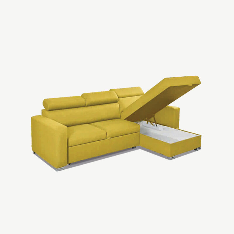 Hugo Corner L-Shape Sofa Bed - Image 6
