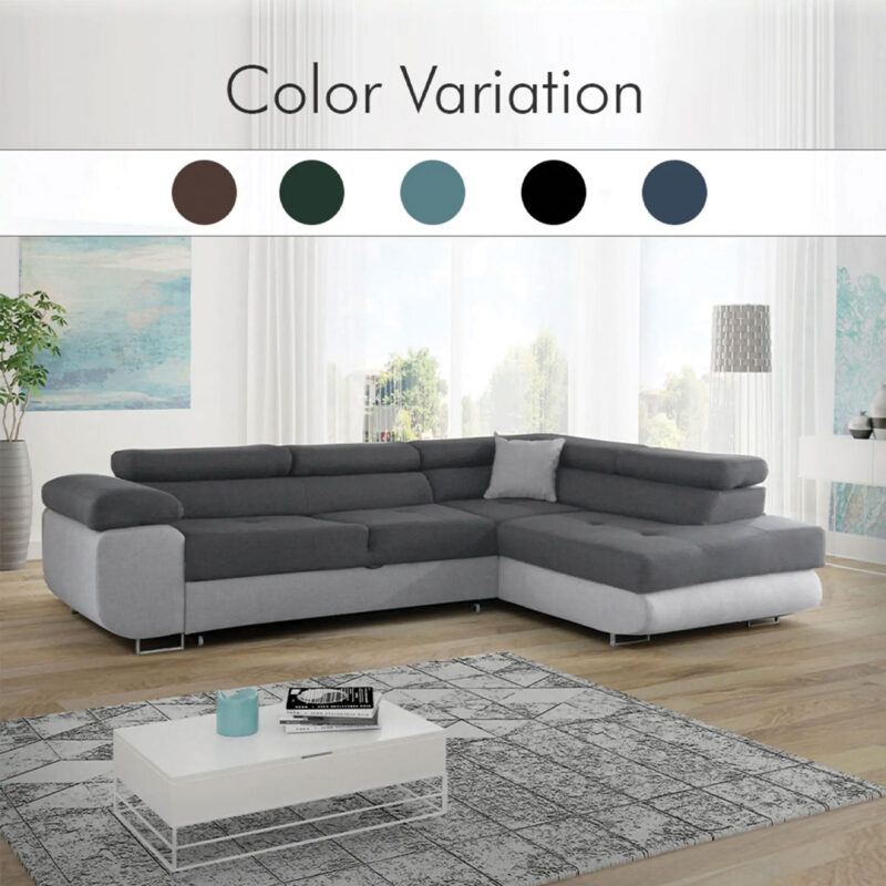 LIDO Corner Sofa Bed - Image 18