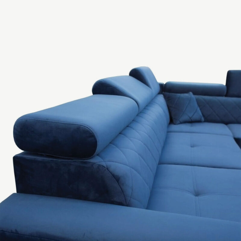 GLOSS CORNER SOFA BED - Image 5
