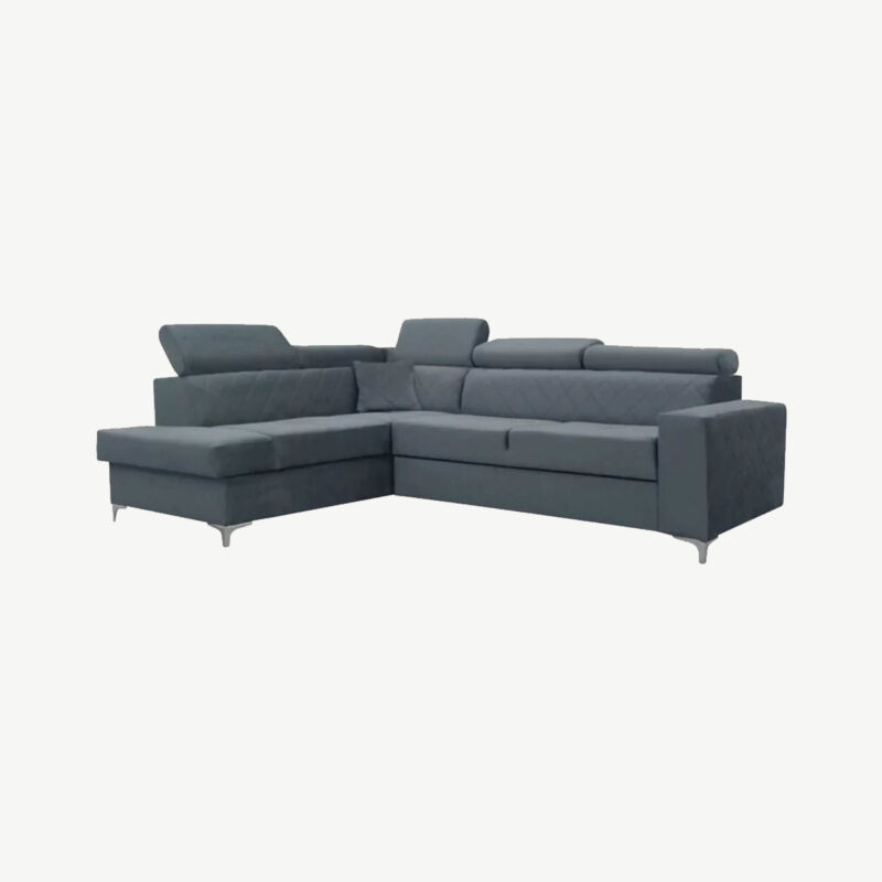 GLOSS CORNER SOFA BED - Image 10