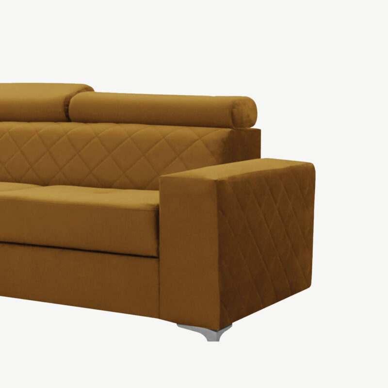 GLOSS CORNER SOFA BED - Image 14
