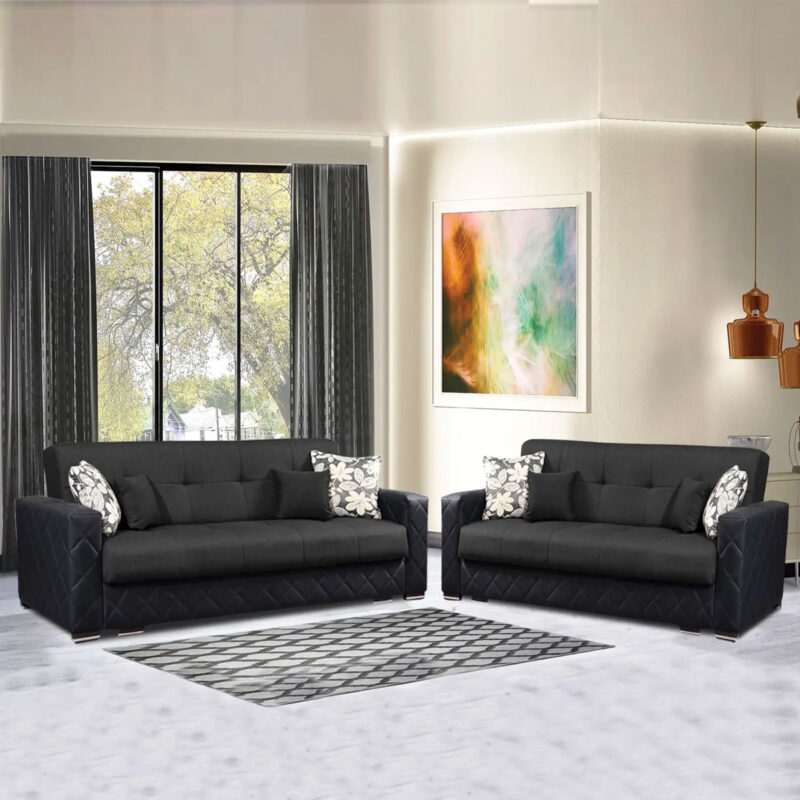 CHICAGO 3+2 SEATED SOFA BED(DBQ) - Image 5