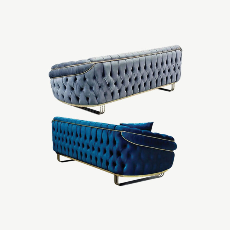 Camdon 3+2 Plush Velvet Sofa Set (WW) - Image 5