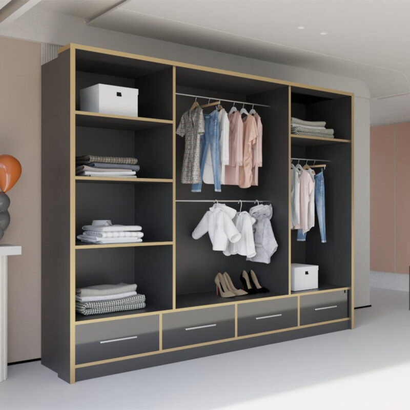 Vision 250cm Wardrobe - Image 11