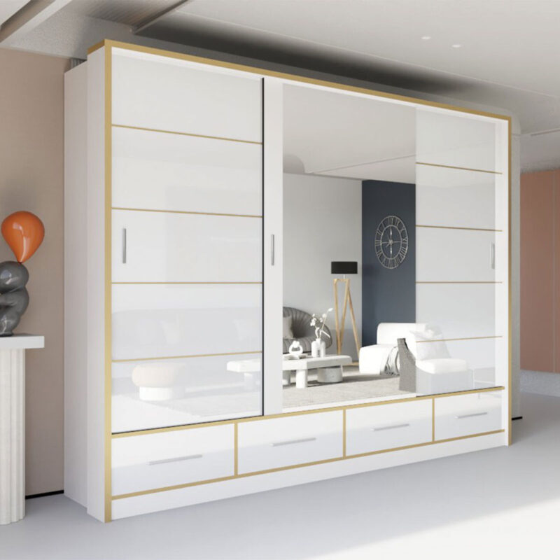 Vision 250cm Wardrobe - Image 4