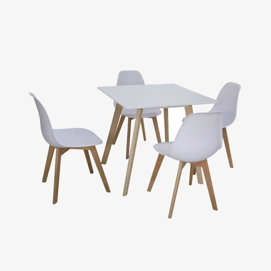 Belgium Small Dining Table White