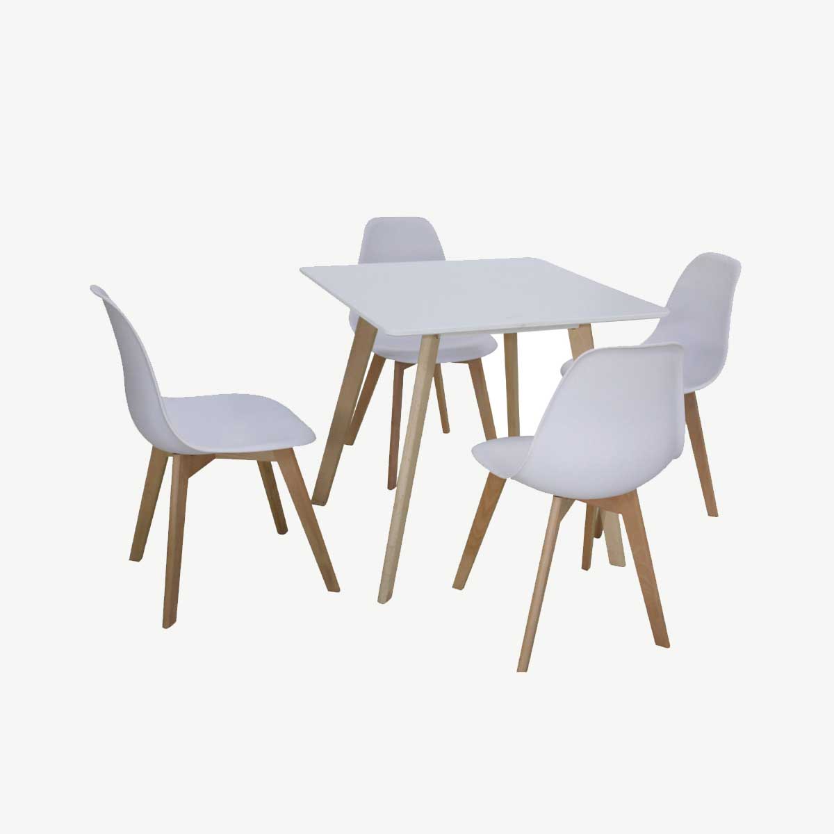 Belgium Small Dining Table White
